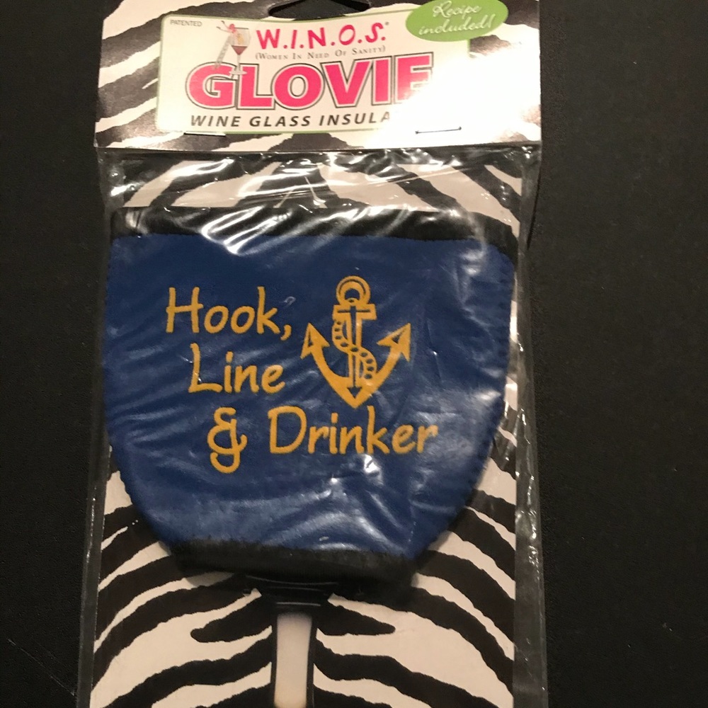 W.I.N.O.S Glovie- Hook Line & Drinker